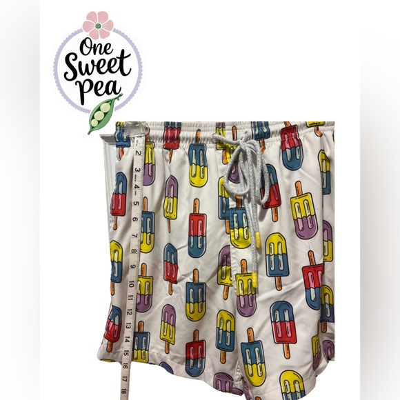 Colorful Popsicle Print Shorts - Picture 4 of 7